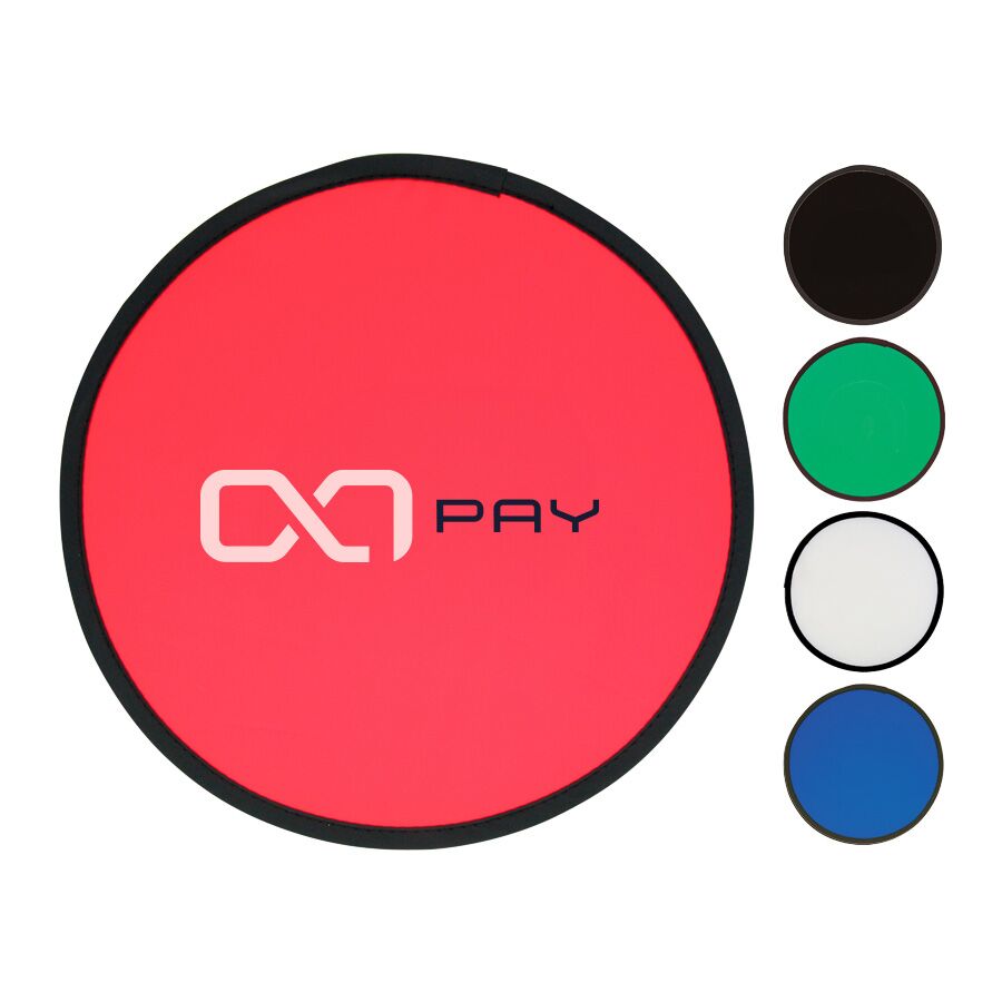 Fold Up Nylon Flying Disc
