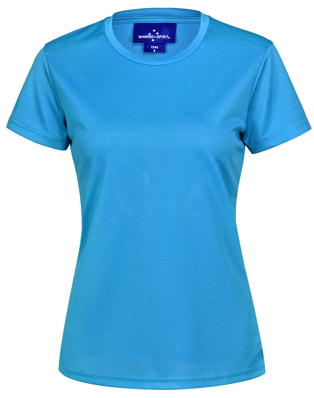 TS40_Cyan_l Rapid Cool Ultra Light Tee Shirt Ladies
