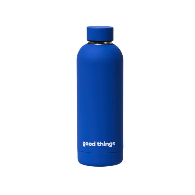 Website_GoodThings_bottle_flying_01 copy Good Things Rubber Coated Water Bottle
