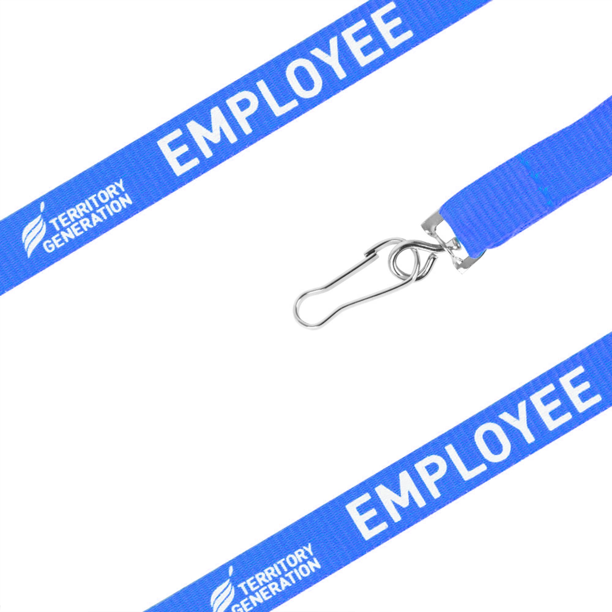 reflex blue Poly Hold Lanyard