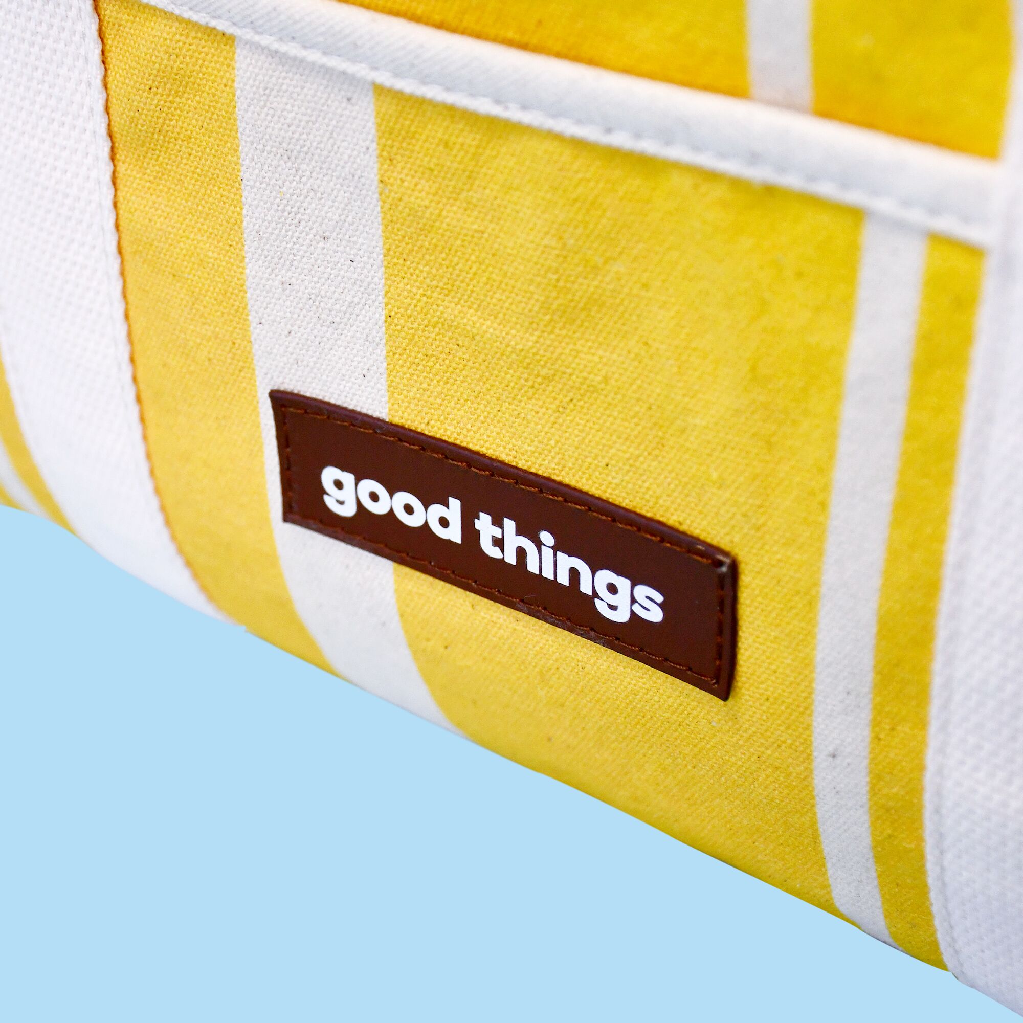 06_Yellow Cooler Bag Canvas Cooler Bag