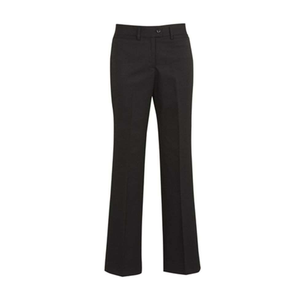 10111_black Ladies Relaxed Fit Pant