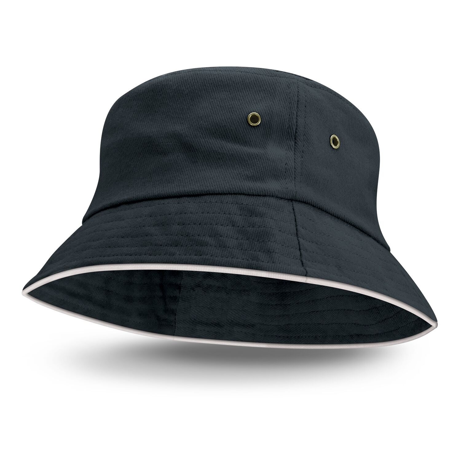 Seaside Bucket Hat – White Edge