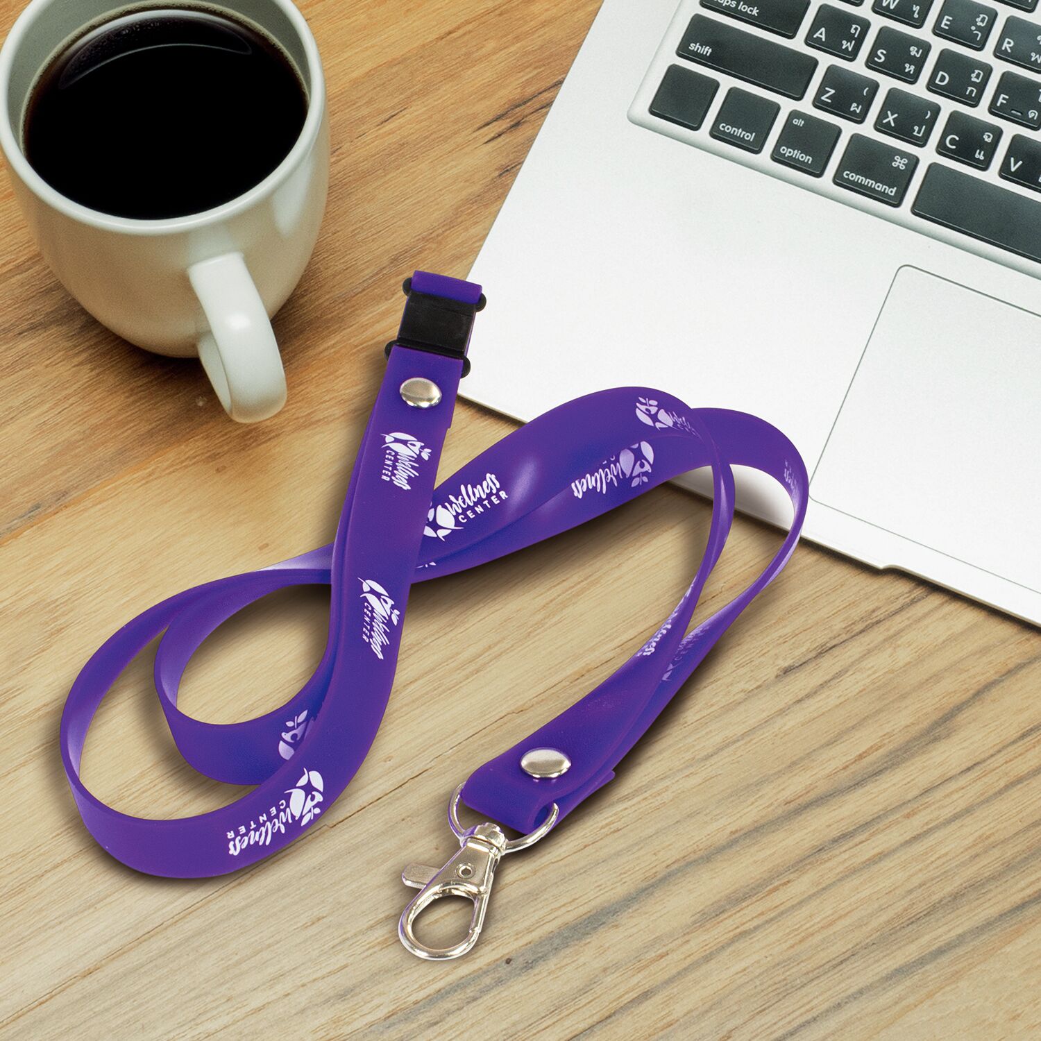 15mm Silicone Lanyard