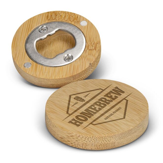 Small Bamboo Bottle Opener