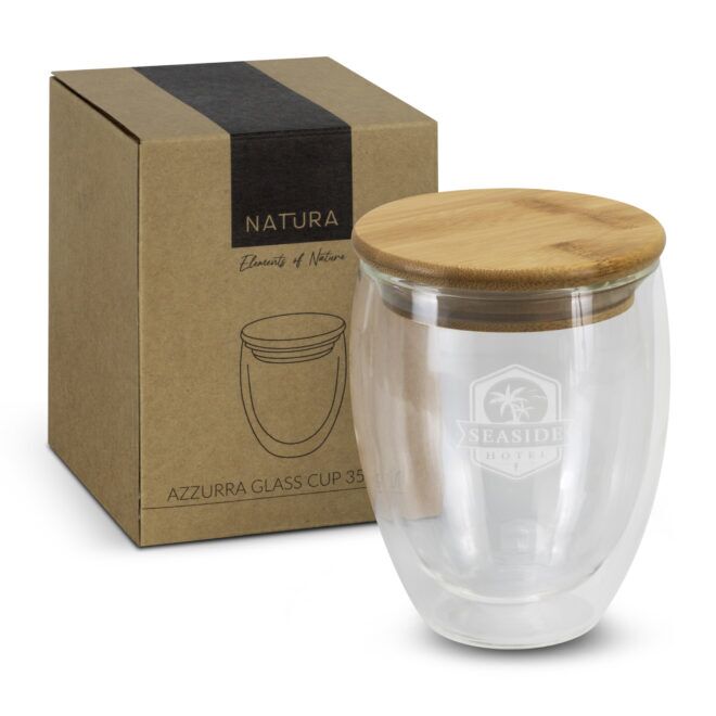NATURA Azzurra Glass Cup – 350ml