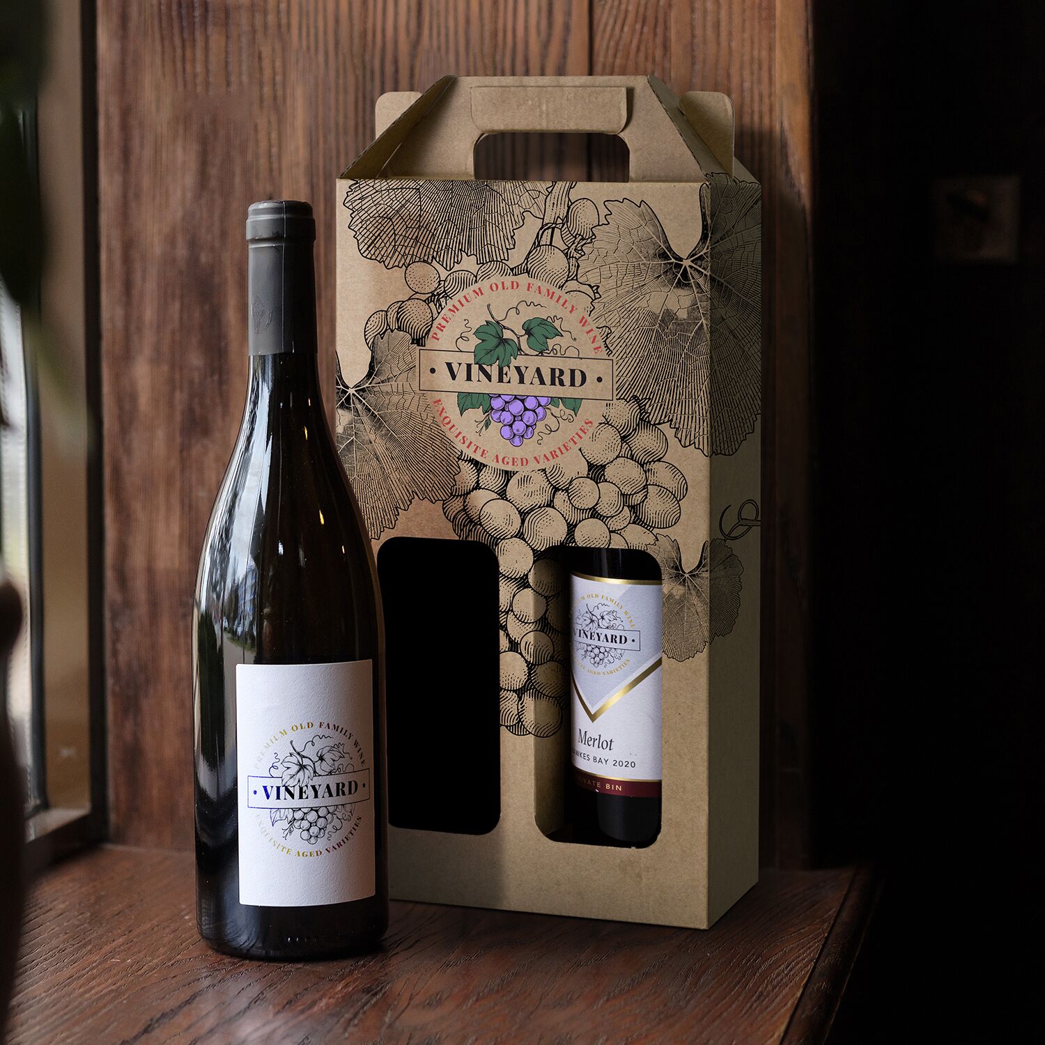Wine Carry Pack – Double