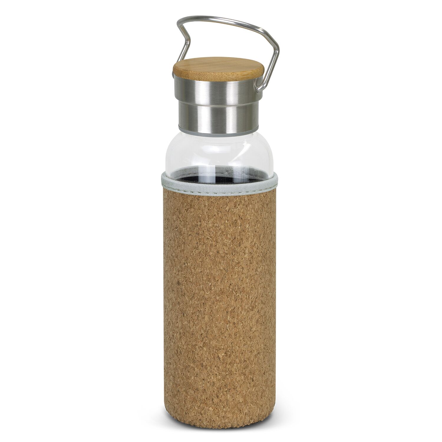 Nomad Glass Bottle – Cork Sleeve