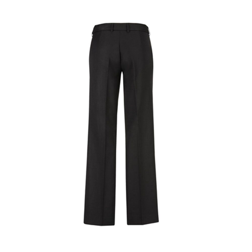 14015_blackback Ladies Mid Rise Adjustable Waist Pant