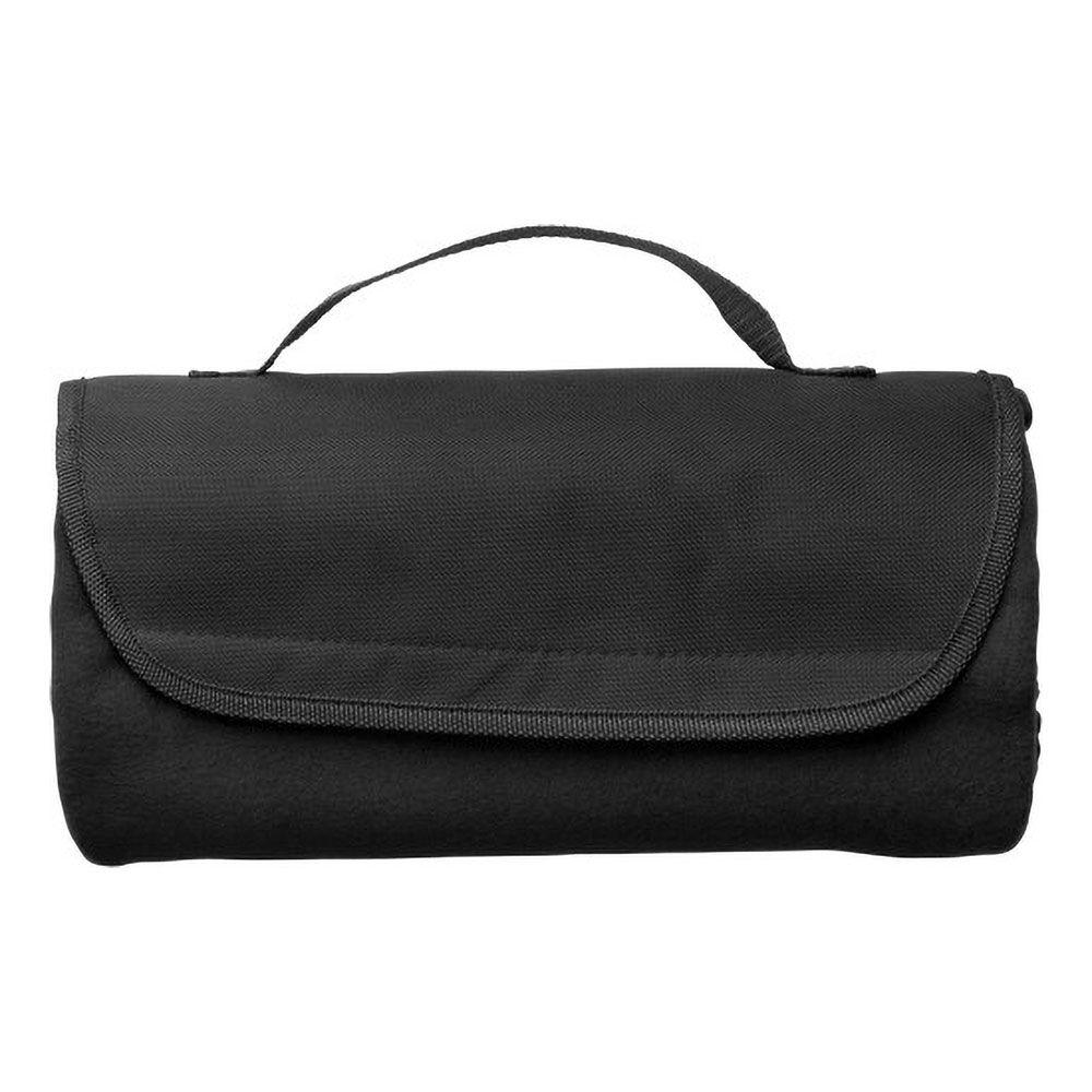 1921_black.jpg Fleece travel blanket