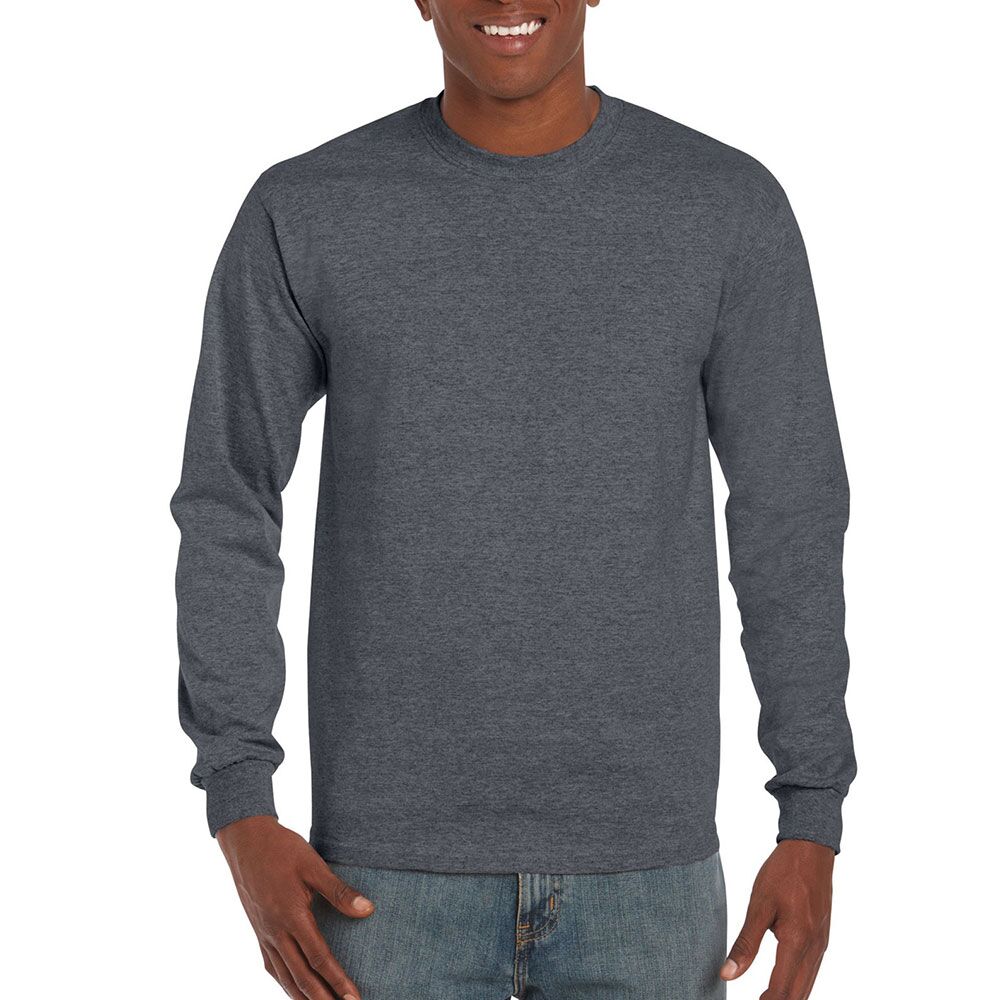 2400_darkheather Adult Long Sleeve T-Shirt