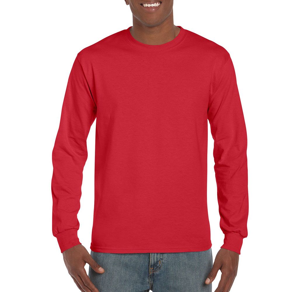 2400_red Adult Long Sleeve T-Shirt