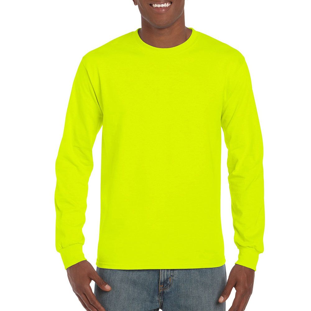 2400_safetygreen Adult Long Sleeve T-Shirt