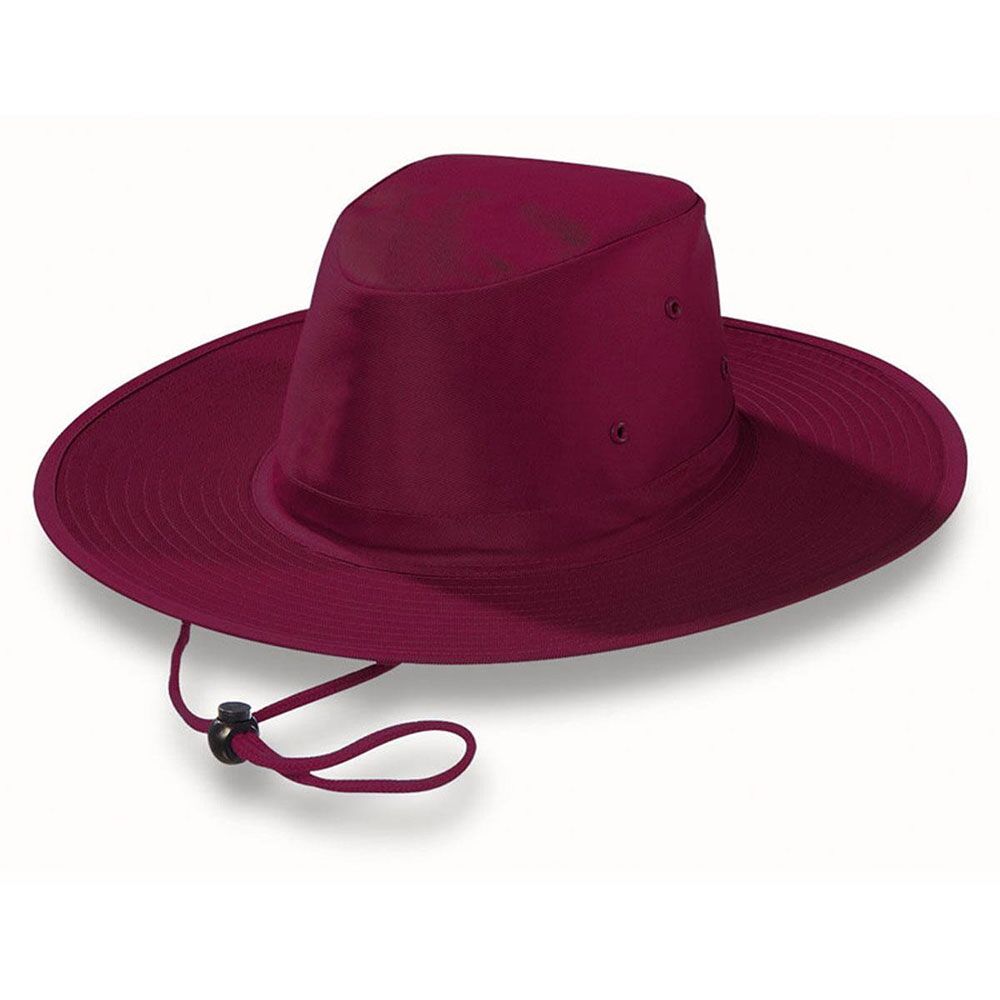3800_maroon Slouch Hat