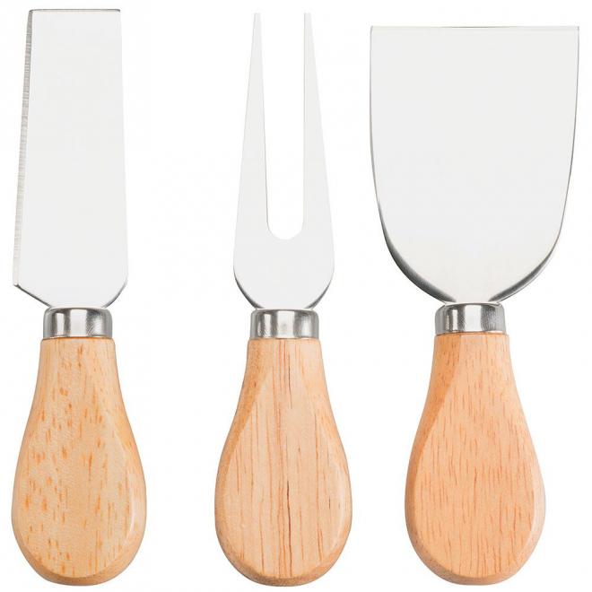 794_natural 3 Piece Cheese Set