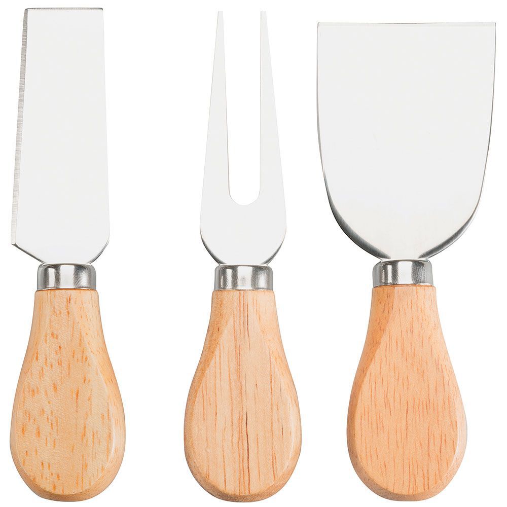 794_natural 3 Piece Cheese Set