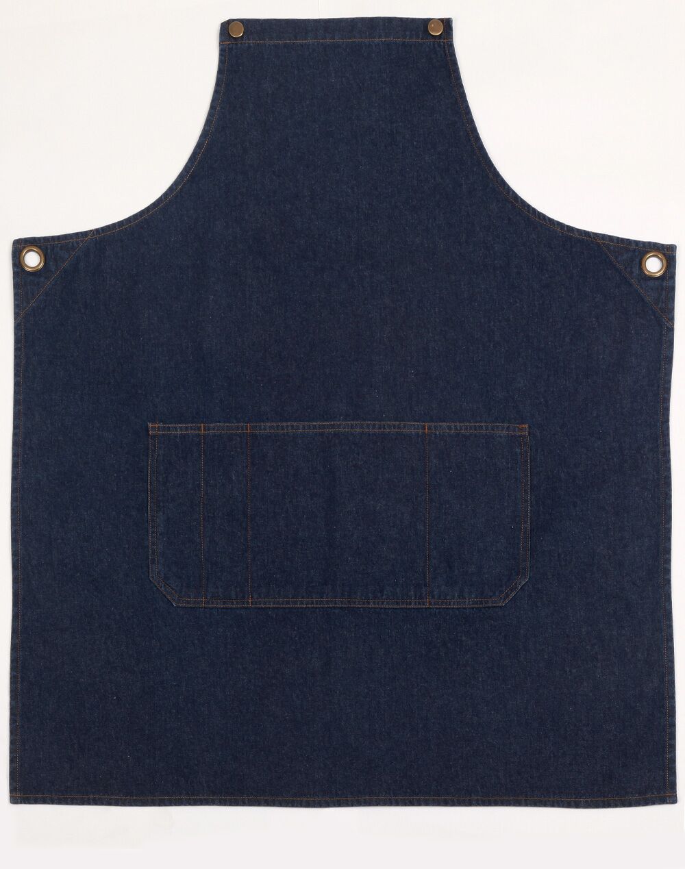 AP09_IndigoBlue_l East Village Denim Bib Apron