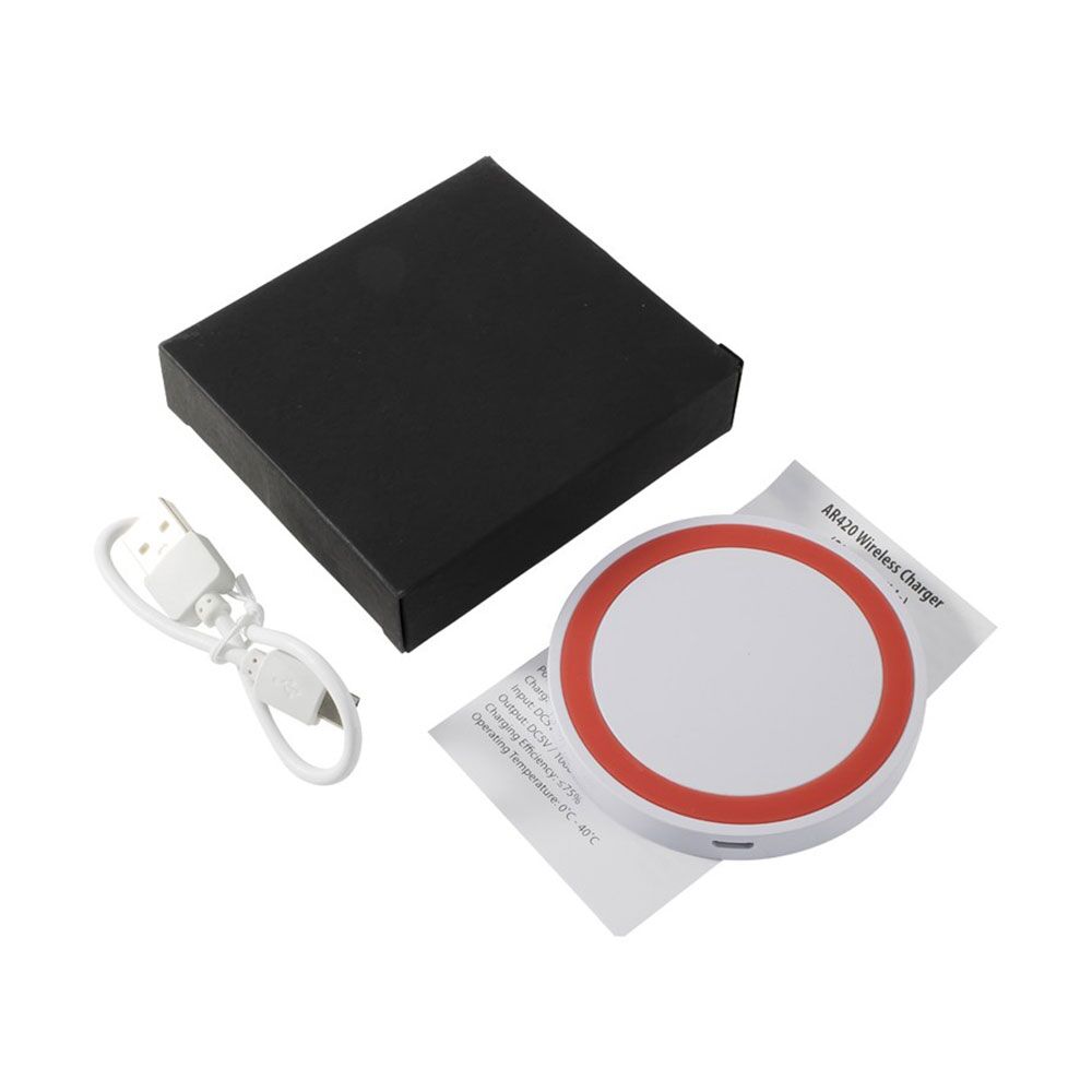 AR420_sample4 Wireless Smartphone Charger (Round)