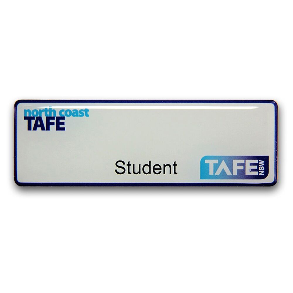 C76_sample5 Classic Name Badge 76 x 25mm