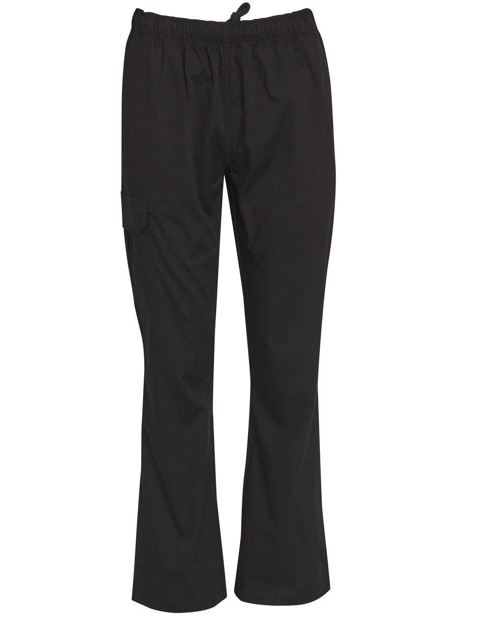 CP04_Black_l Ladies Functional Chef Pants