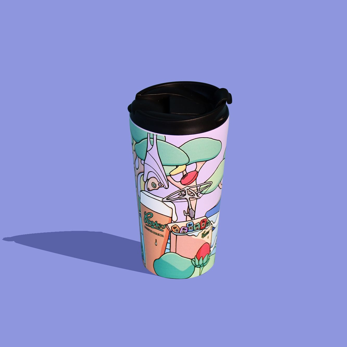 EV5da1aM 3D Textured Travel Cup
