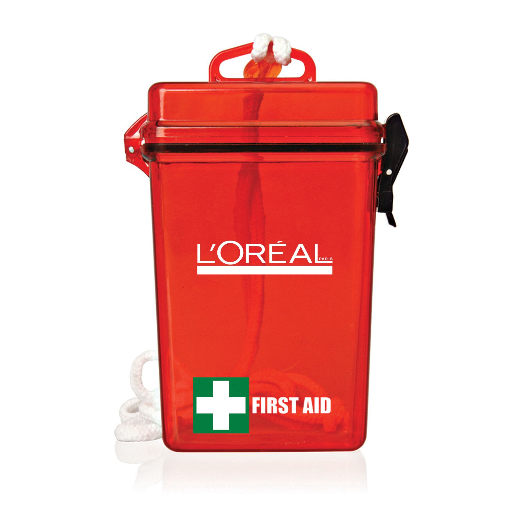 First Aid Kit Waterproof 21pc – Red
