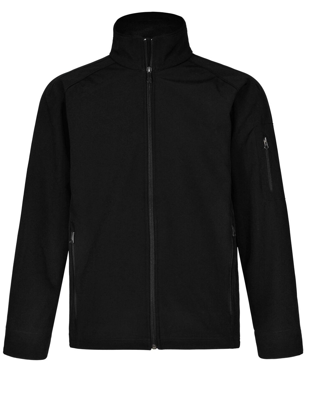 JK23_Black_l Men’s Softshell High-Tech Jacket