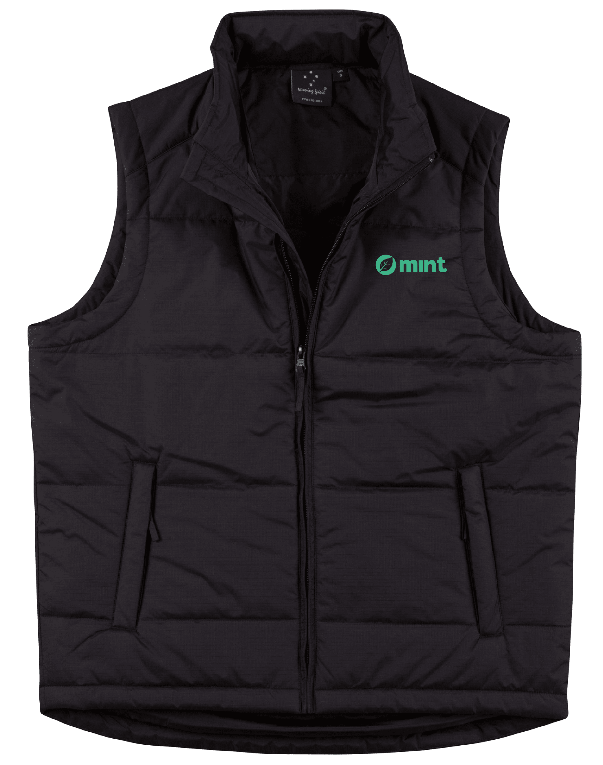 JK29_res Rip-stop Padded Vest Men’s