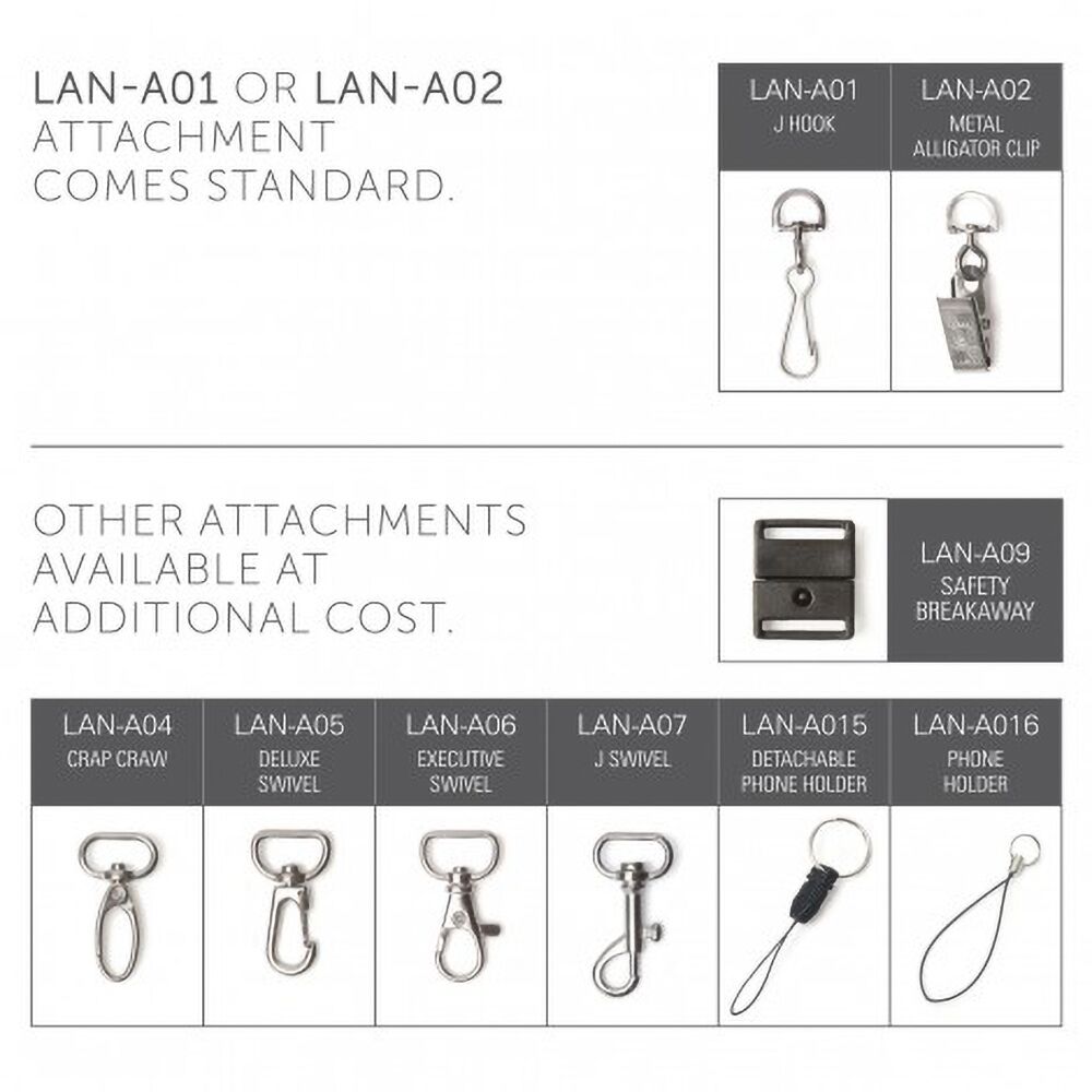LP25_option 25mm Lanyard- Ribbed Polyester