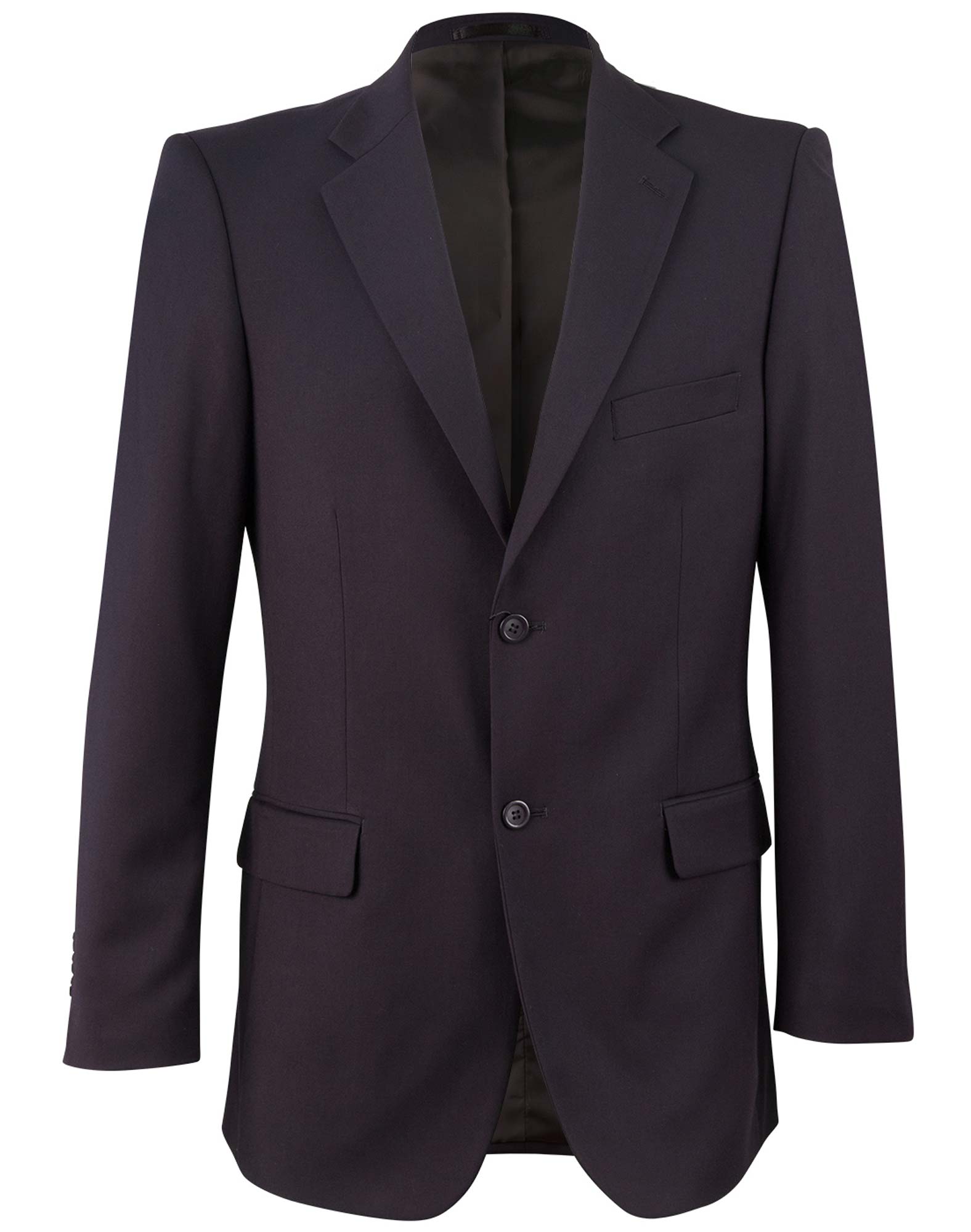 M9130_Navy_l Men’s Poly/Viscose Stretch Jacket