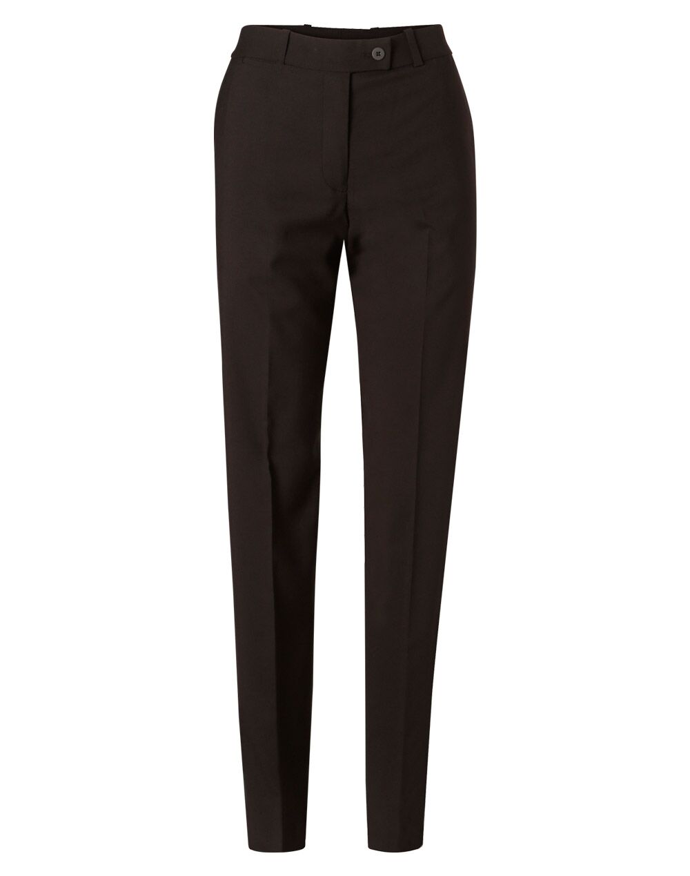 M9440_Charcoal_l Women’s Poly/Viscose Stretch Flexi Waist Pants