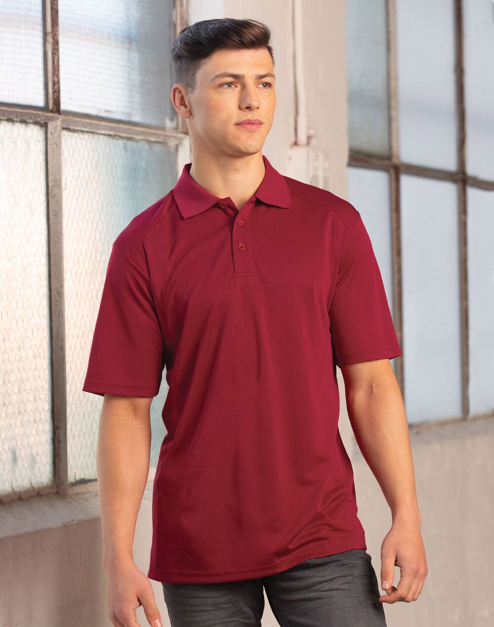 PS59_01 Lucky Bamboo Polo Men’s