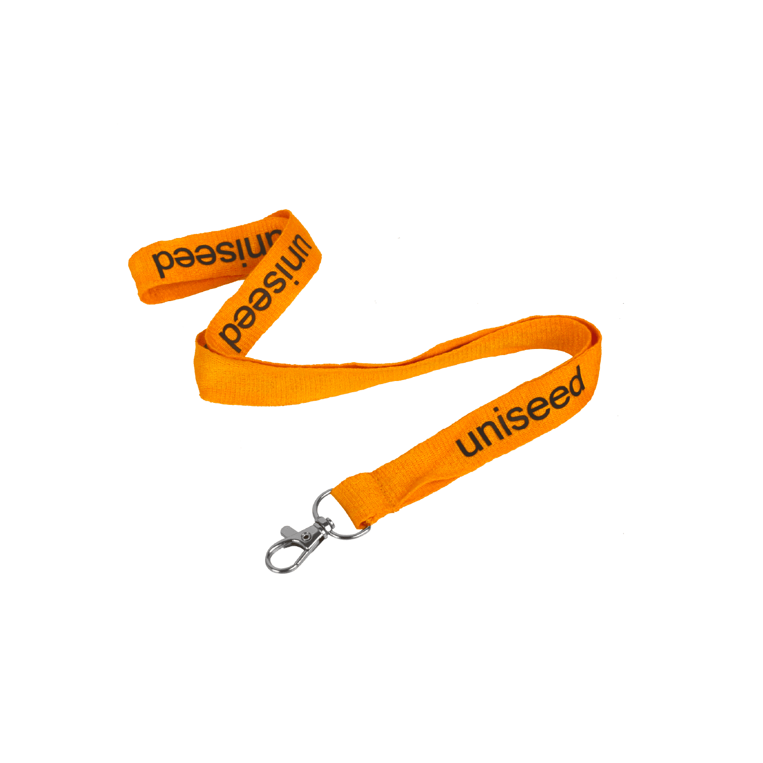Flat Ribbed Lanyard 25mm Wide With Swivel Clip