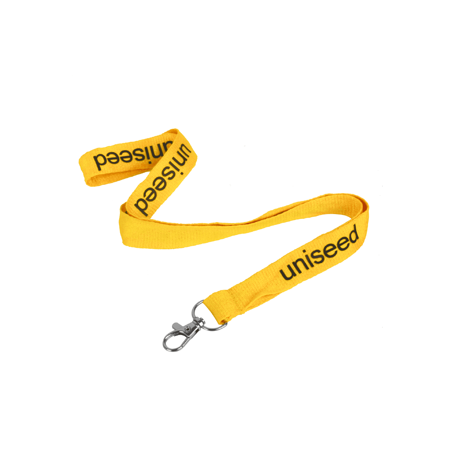 Flat Ribbed Lanyard 25mm Wide With Swivel Clip