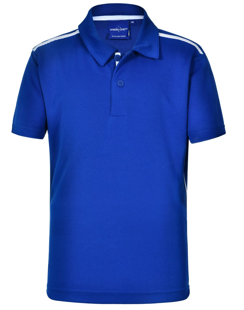 PS83K_RoyalWhite_l Staten Polo Shirt Kid’s
