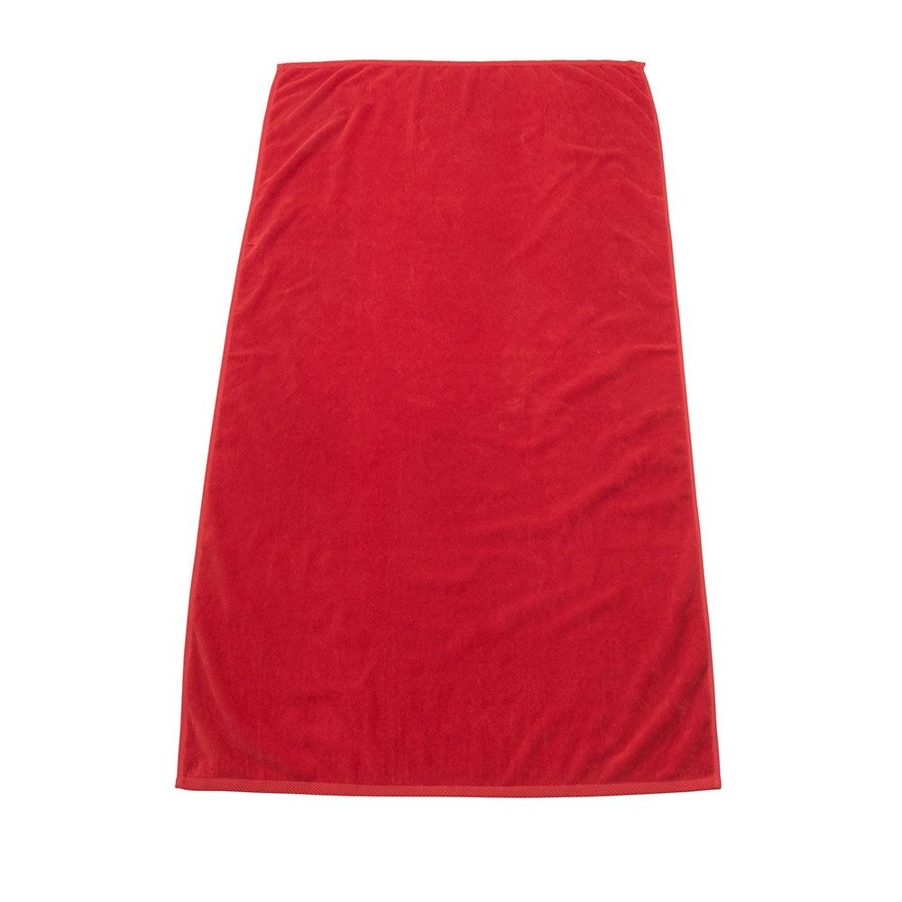 SG113_red Signature Beach towel