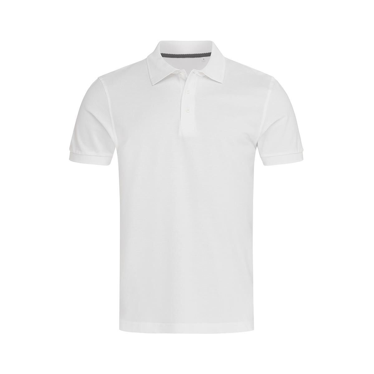 ST9060_White Men’s Premium Cotton Polo