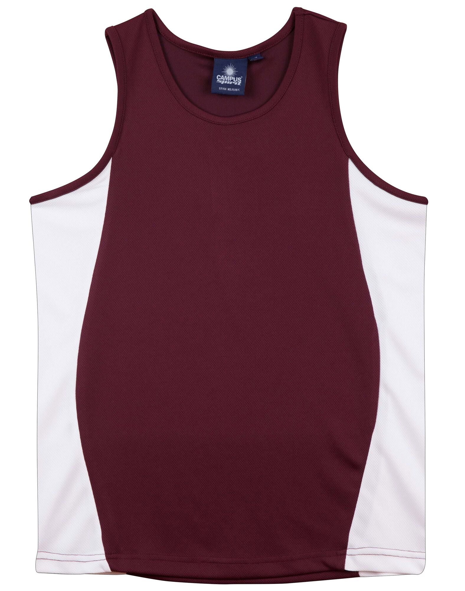 TS19K_Maroon.White_l.jpg Teammate Singlet Kids