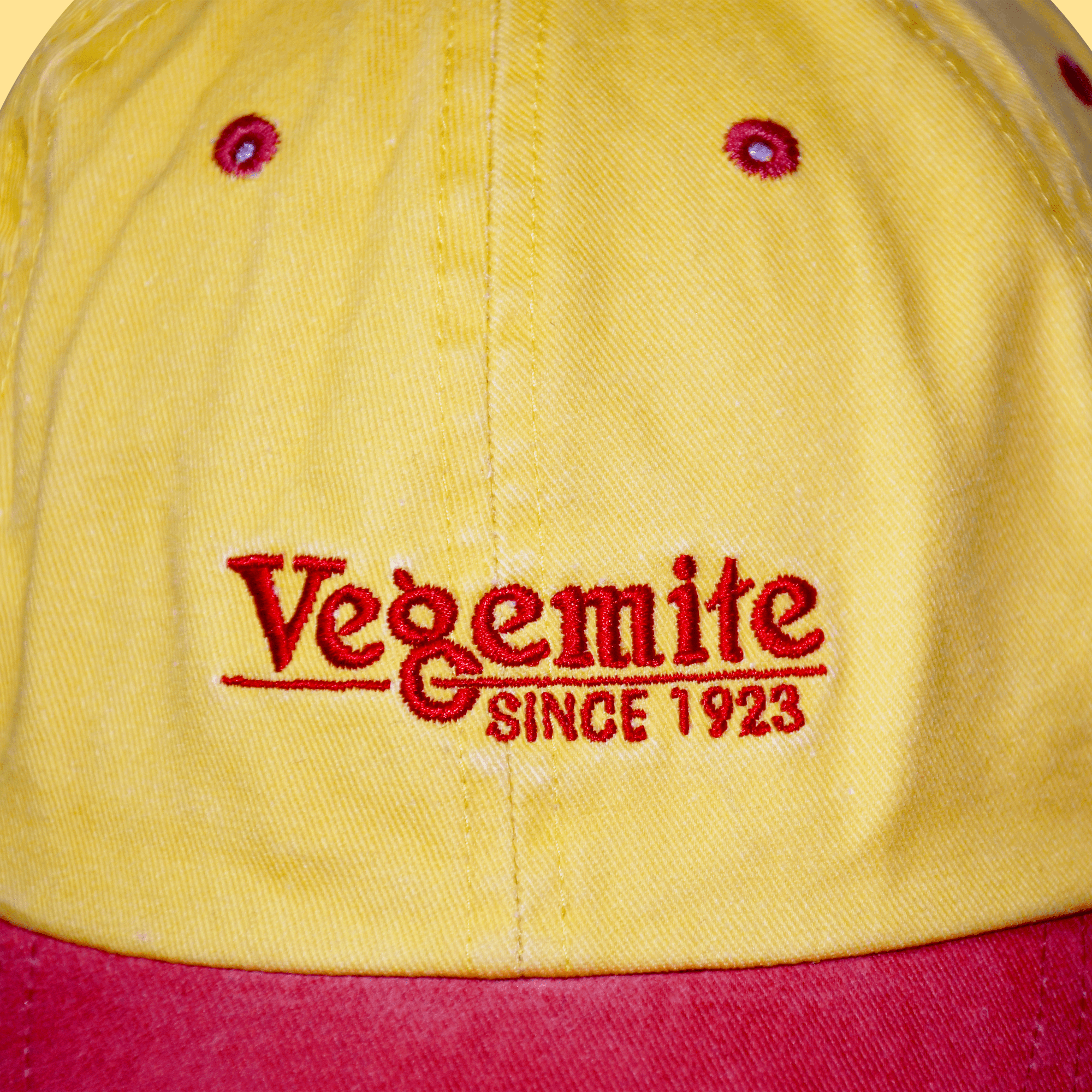 Vegemite-logo.png Washed Cotton Dad Cap