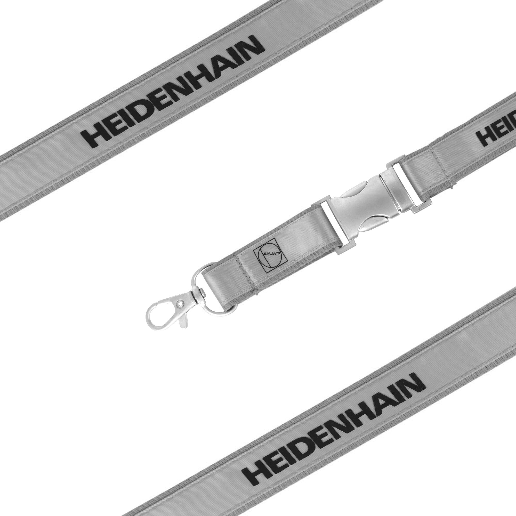 gray Poly Satin Lanyard