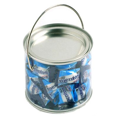 Medium PVC Bucket with Mentos 170g