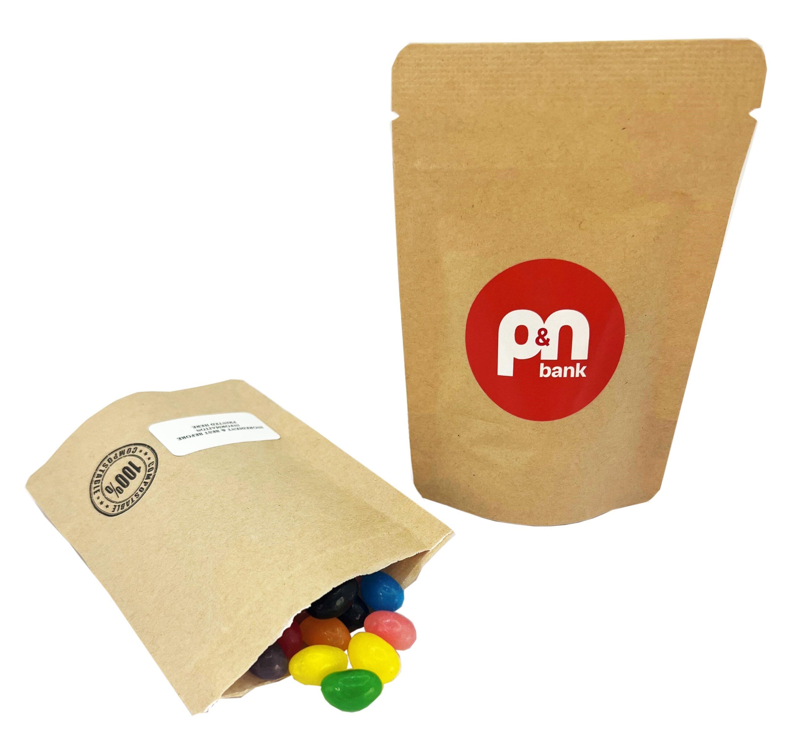Compostable Bag with Mini Jelly Beans 50g