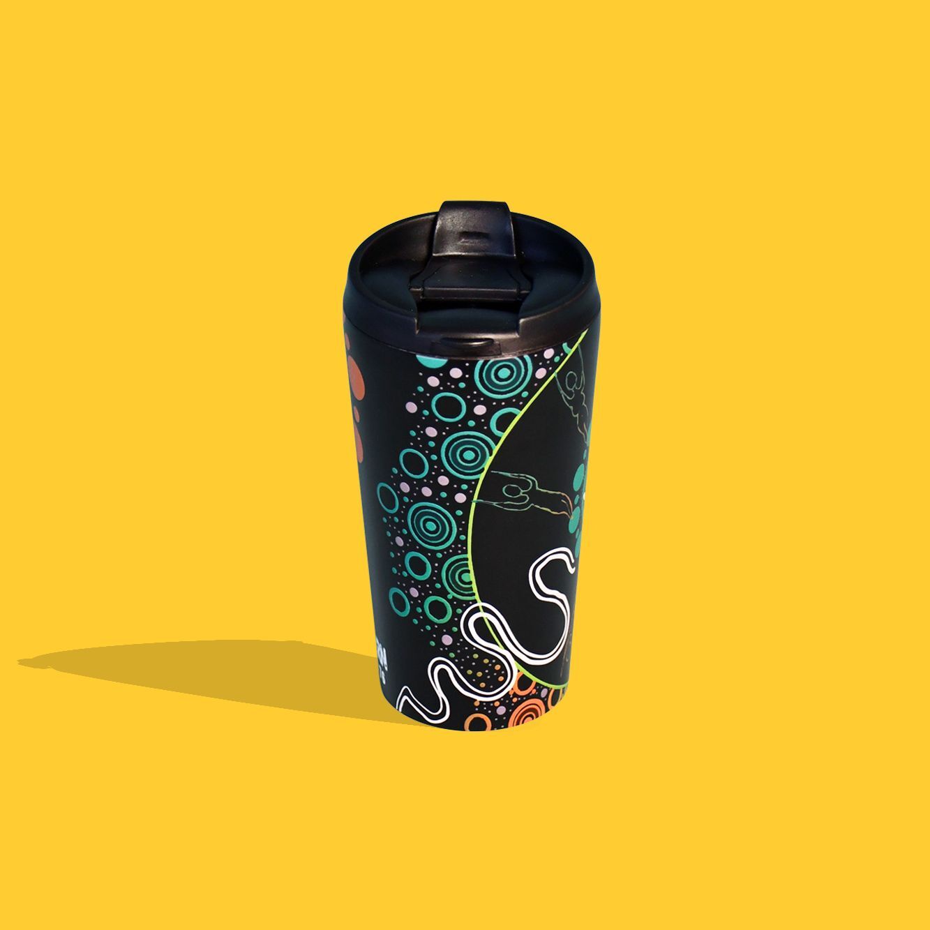 kyxv_KeA 3D Textured Travel Cup