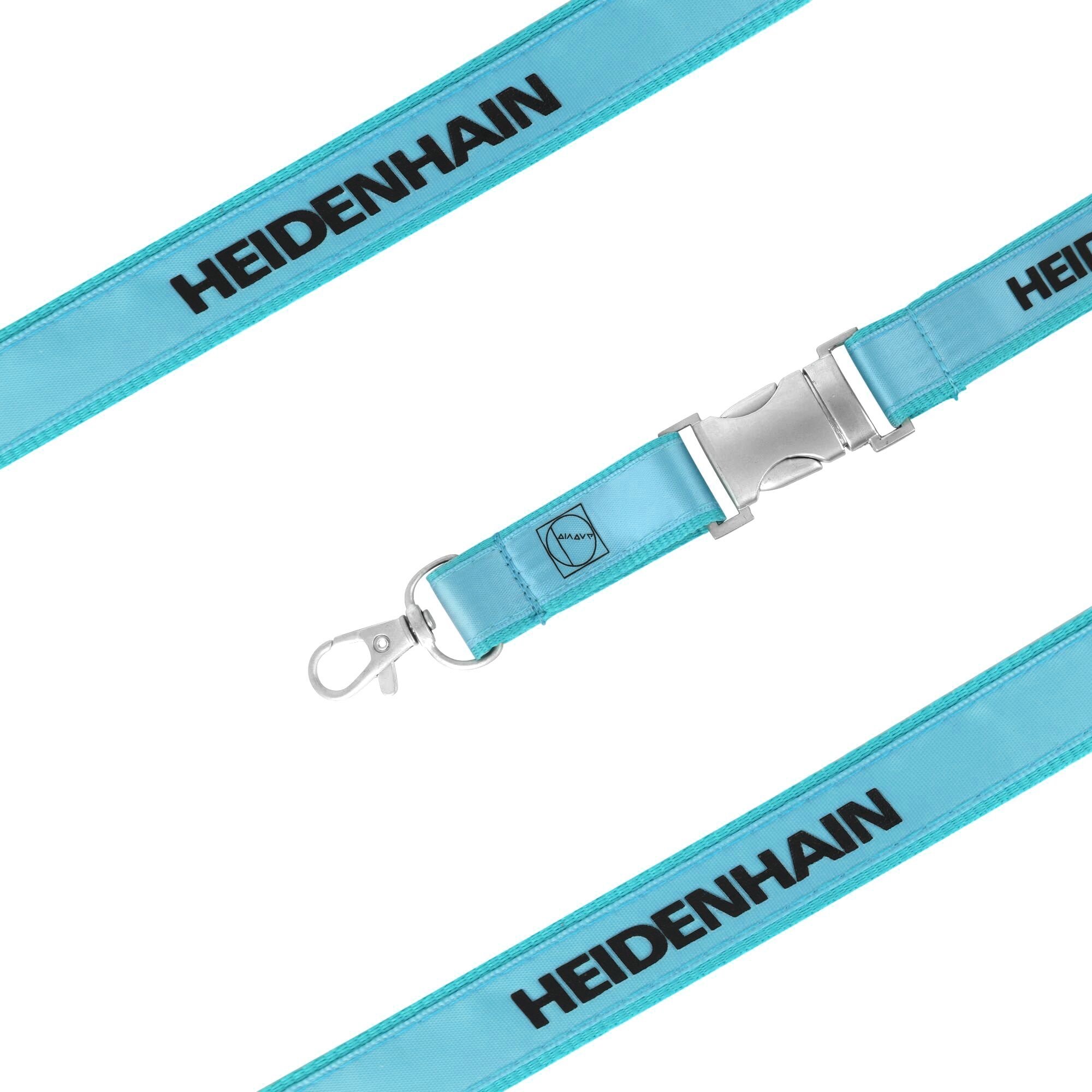 lightblue Poly Satin Lanyard