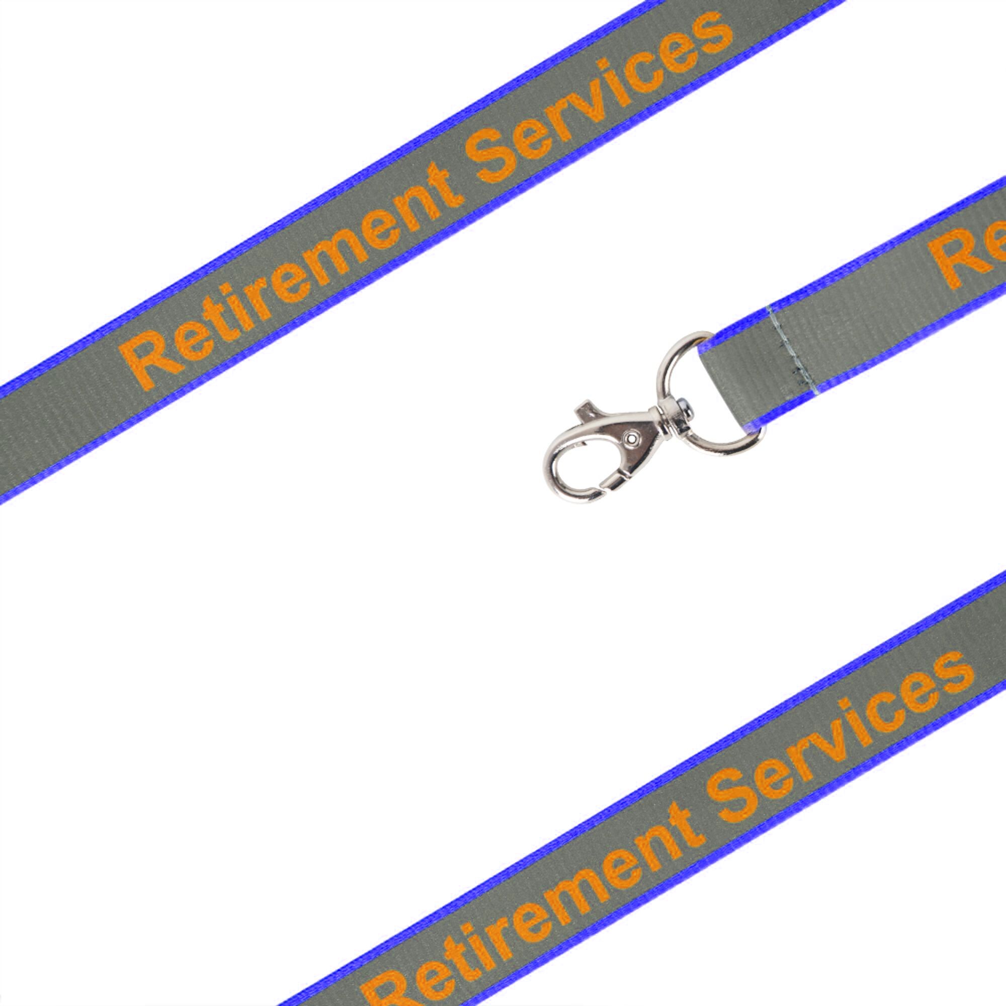 navy blue Safety Lanyard