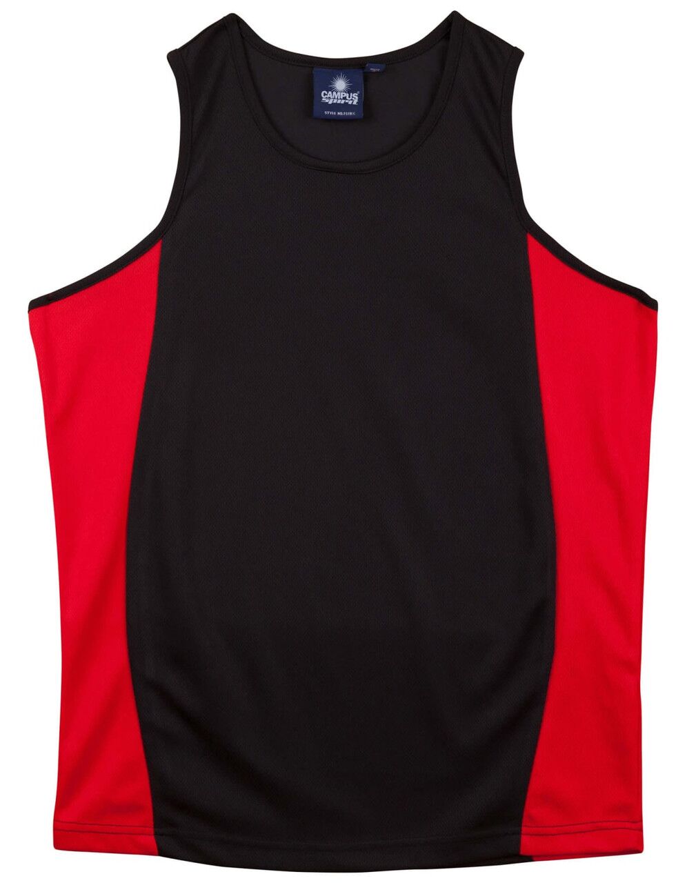 ts19k_black_red_l__86652 Teammate Singlet Kids