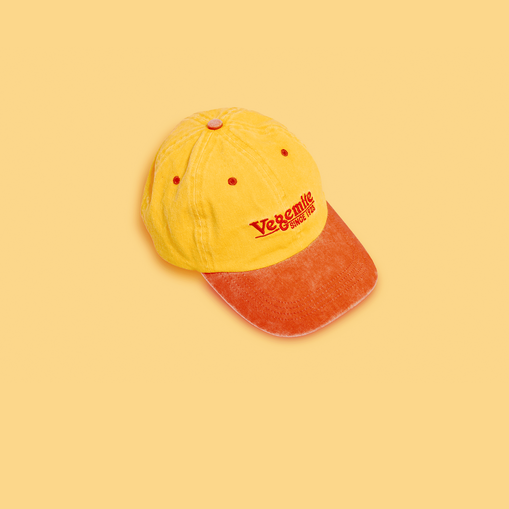 Vegemite-style-01.png Washed Cotton Dad Cap